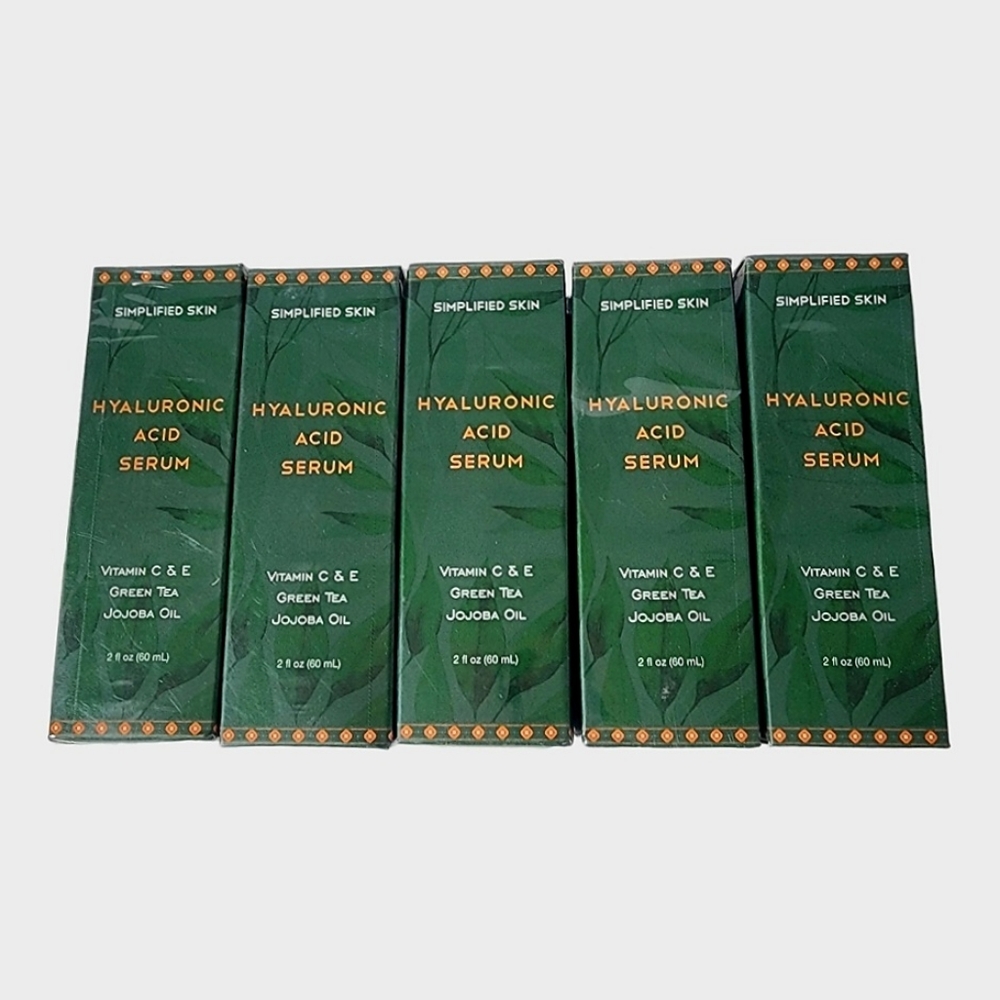 5 Simplified Skin Hyaluronic Acid Vitamin C Serum with Green Tea Moisturizing